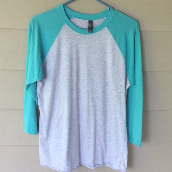 next level apparel baseball tee